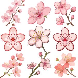 Cherry Flower Clipart feature