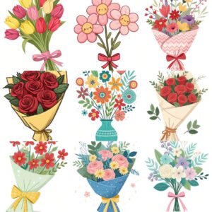 Flower Bouquet Clipart feature