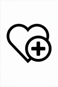 blood heart cross white and black clipart 7