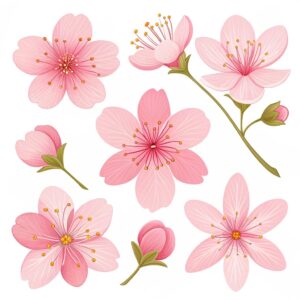cherry flower clipart 13 1