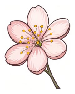 cherry flower clipart 15 1