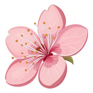 cherry flower clipart 5 1