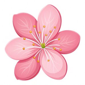 cherry flower clipart 6 1