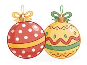 christmas balls clipart 18