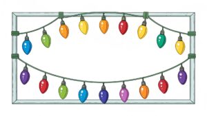 christmas light border clipart 1