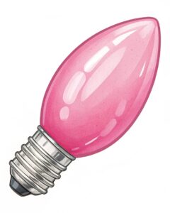 christmas light bulb clipart 1