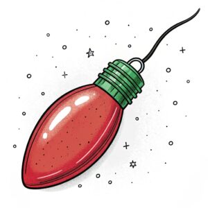 christmas light bulb clipart 15