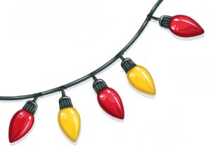 christmas light string clipart 10