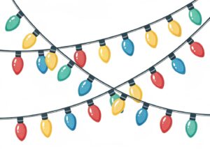 christmas light string clipart 12