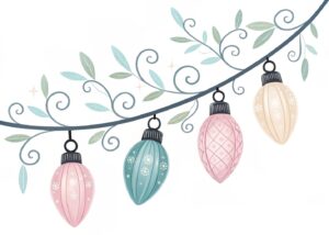 christmas light string clipart 5