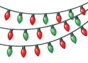 christmas light string clipart 6