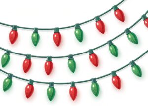 christmas light string clipart 7