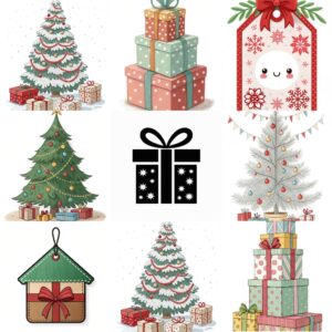 christmas present clipart feature