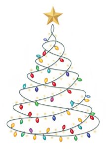 christmas tree lights clipart 11 1