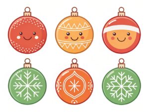 christmas tree ornaments clipart 9 2