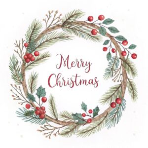 christmas wreath clipart free 13 1