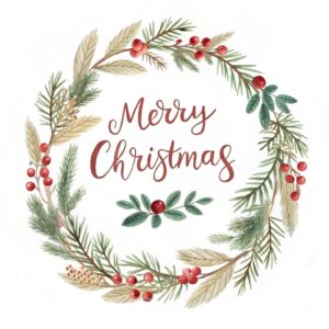 christmas wreath clipart free 14 1