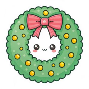 christmas wreath clipart free 9 1