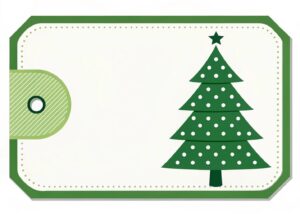 clipart christmas gift tags 6