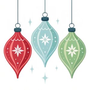 clipart christmas tree ornaments 11