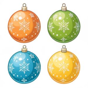 clipart christmas tree ornaments 14