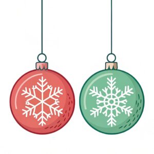 clipart christmas tree ornaments 8