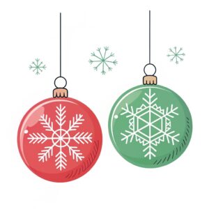 clipart christmas tree ornaments 9