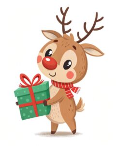 cute christmas present clipart 1