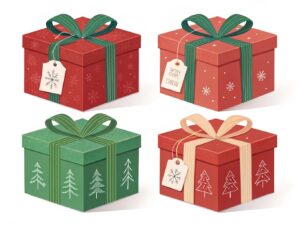 cute christmas present clipart 11