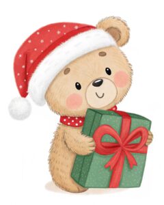 cute christmas present clipart 13