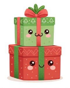cute christmas present clipart 14