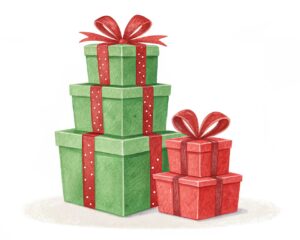 cute christmas present clipart 15