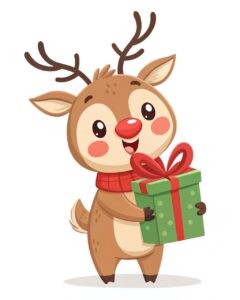 cute christmas present clipart 2