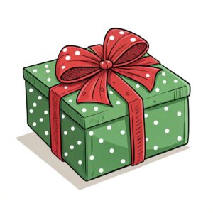 cute christmas present clipart 7