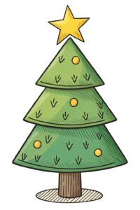 cute christmas tree clipart 12 1