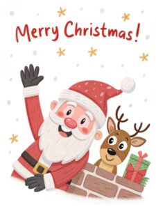 cute merry christmas clipart 2 1