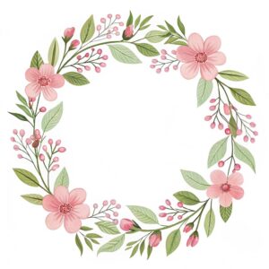 flower border clipart 13