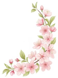 flower border clipart 16