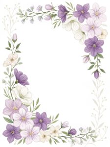 flower border clipart 6