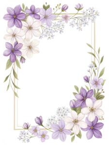 flower border clipart 7