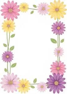 flower border clipart 8