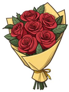 flower bouquet clipart 2