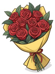 flower bouquet clipart 3