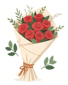 flower bouquet clipart 4