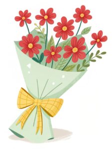 flower bouquet clipart 7