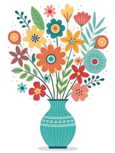 flower bouquet clipart 8