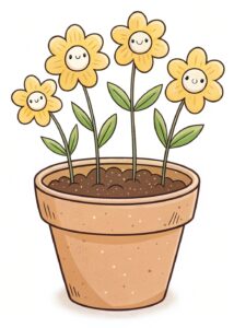 flower pot clipart 1