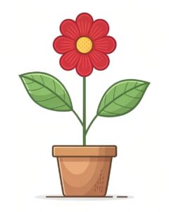 flower pot clipart 10