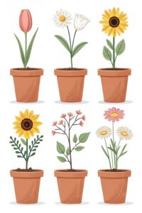 flower pot clipart 12