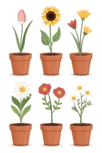 flower pot clipart 13